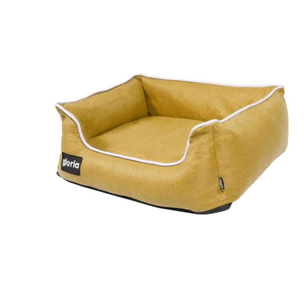 ✨ Hundebett Gloria AMETZ – Gelb (76 x 69 cm)