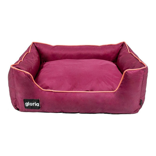 Gloria QUARTZ Hundebett in zartem Quartz Pink – Weiches Liegekissen für Hunde (70 × 60 cm)
