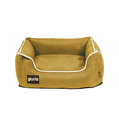 ✨ Hundebett Gloria AMETZ – Gelb (76 x 69 cm)