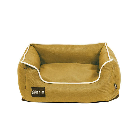✨ Hundebett Gloria AMETZ – Gelb (76 x 69 cm)