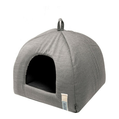 Gloria GREEN DREAMS Hundebett Grau – 40 × 40 cm