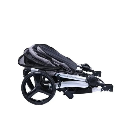 Faltbarer Luxus Pet Cart – Großer Hunde- & Katzenwagen für große Hunde & mehrere Katzen