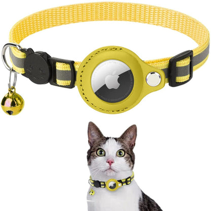 Reflektierendes AirTag Halsband mit Schutzhülle für Katzen & Hunde
