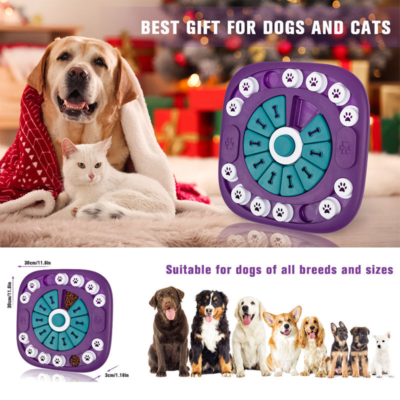 Hunde-Puzzle Spielzeug | Interaktives Snack-Puzzle für geistige Auslastung