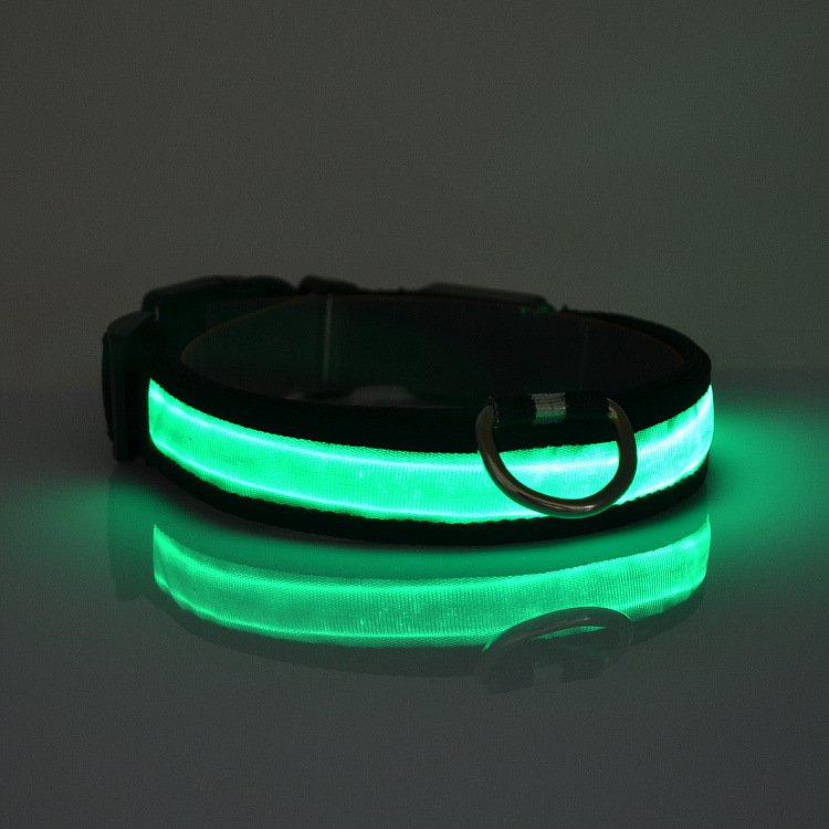 HALO MINI LED Leuchtendes Halsband – Sicheres & Sichtbares Haustierhalsband