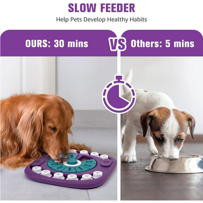 Hunde-Puzzle Spielzeug | Interaktives Snack-Puzzle für geistige Auslastung